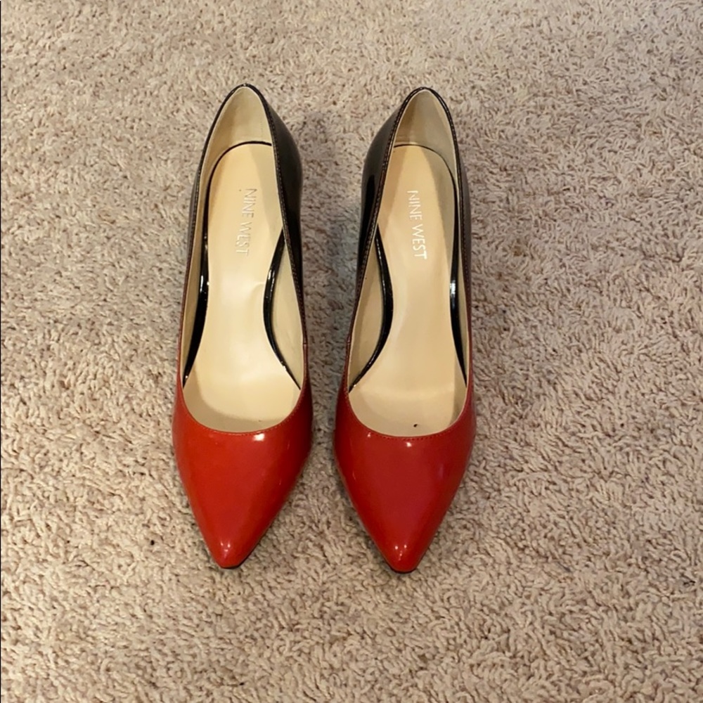 Two toned Nine West heels